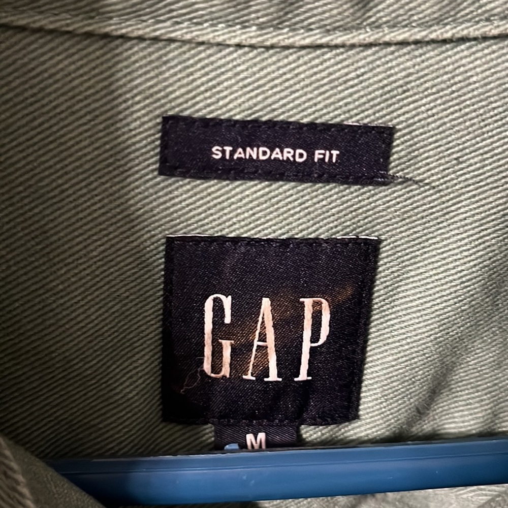 GAP mint Shacket - Picture 2 of 3
